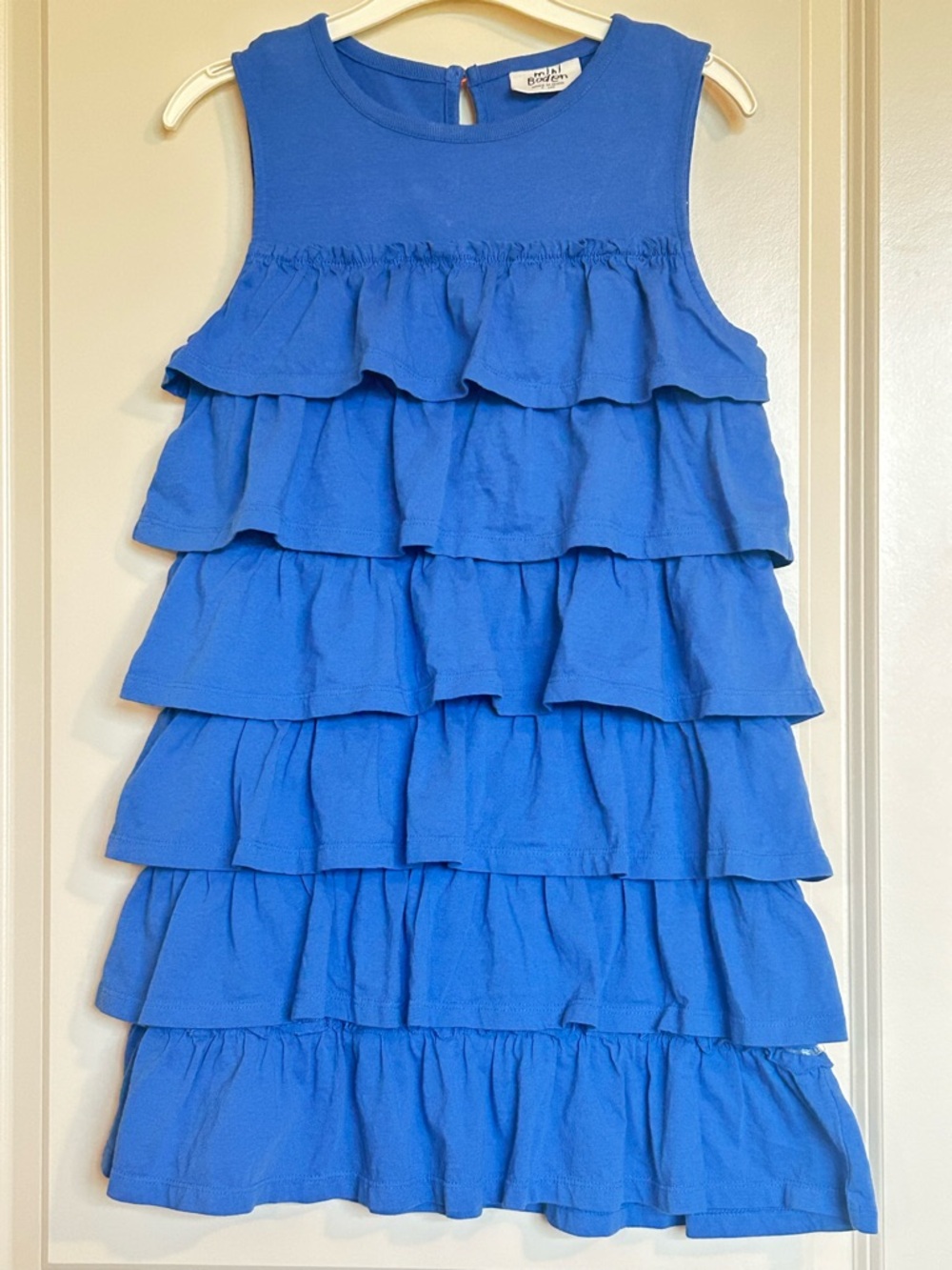 Sz9-10Y Mini Boden Rahrah Tiered Dress